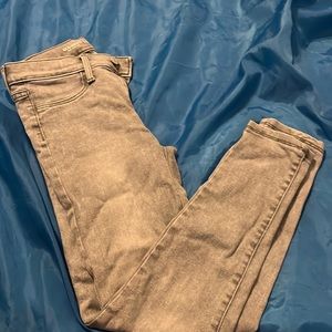 grey ballerina jeggings 360 stretch size 10 old navy